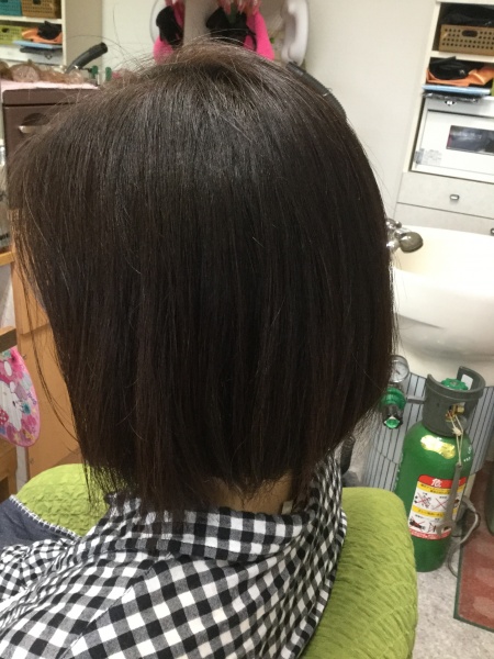 カット　炭酸泉スパ　ヘアエステ　40代